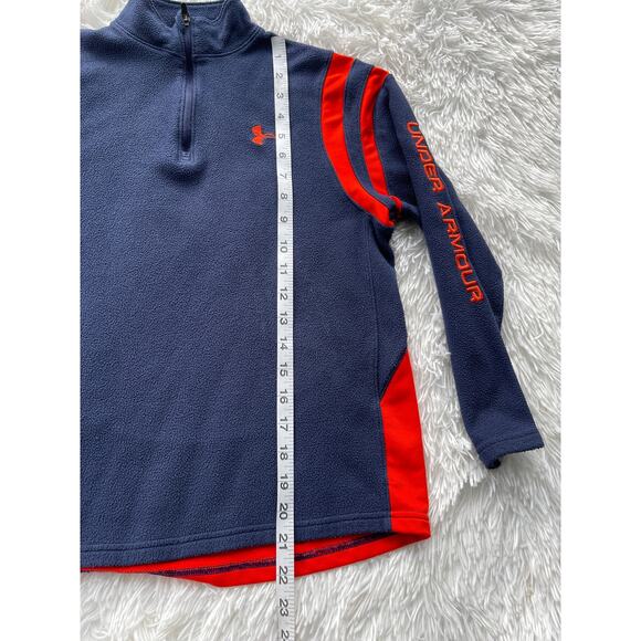 Under Armour Sweater Blue and Orange Youth UNISEX Sz S Gently used - Picture 4 of 7